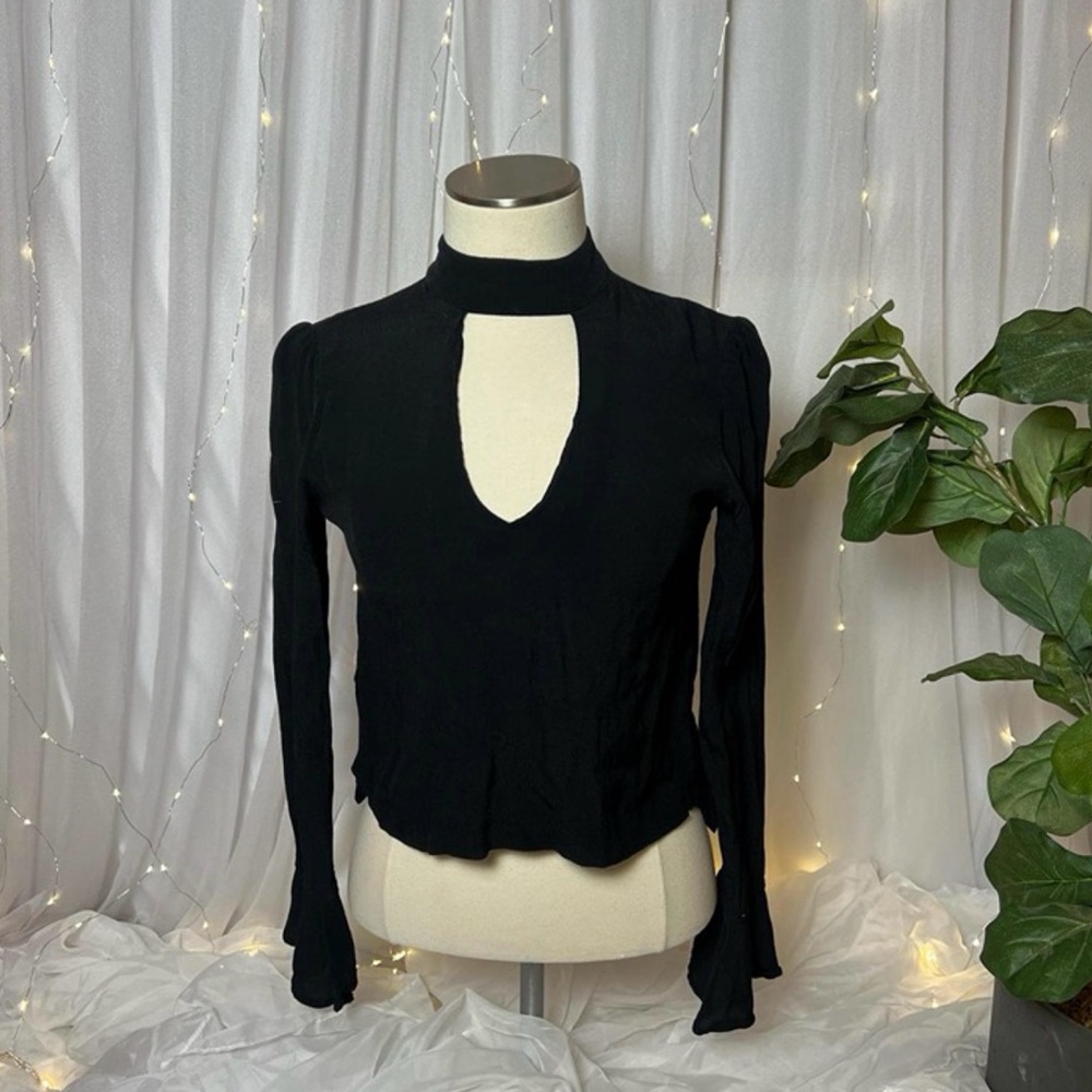 Elegant Black Women's Top